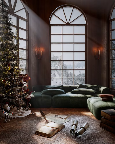 Jane's Study Hogwarts 3d model