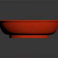 Vibrant Red Bowl As Essential Household Item For Daily Kitchen Use