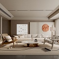 Living room 3d model