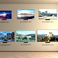 Haier Full Screen TVs Wall Mounted in Various Sizes Showing Scenic