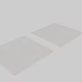 White Glossy Wooden Floor Components With Clear Wood Grain And Aligned Planks