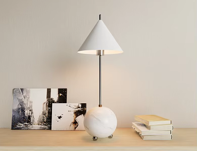 Modern table lamp 3d model