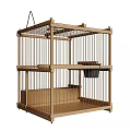 Various Styles Of Decorative Household Bird Cages With Hanging And Standing Designs