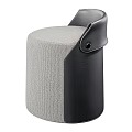 archiproducts leather fabric bar stool 3d model
