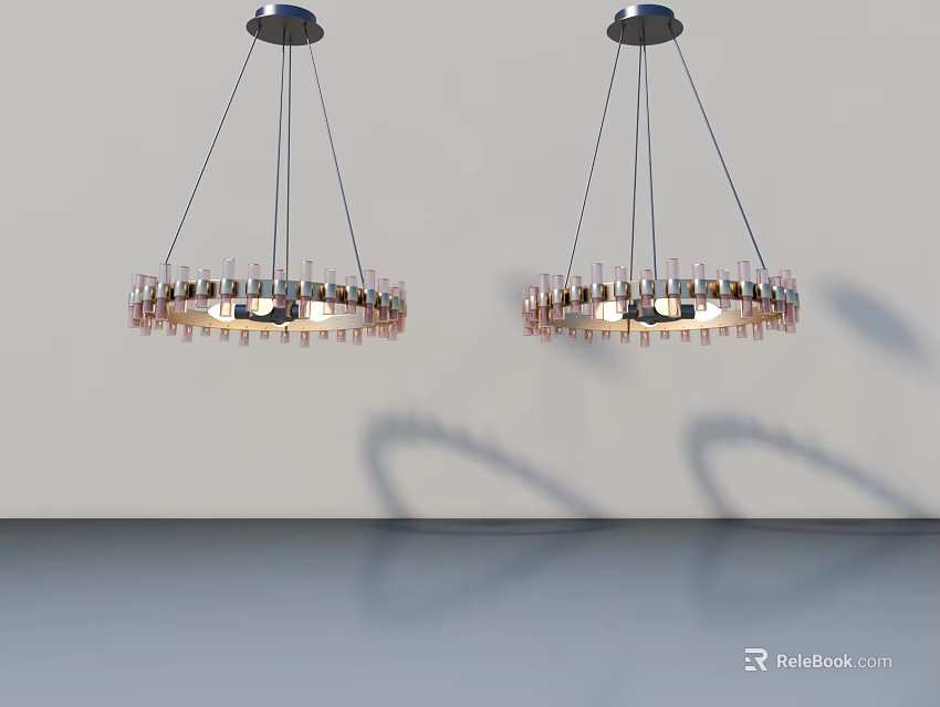 Modern Hinged Swing Door Design With Glass Panel For Interior Home Use 3d model