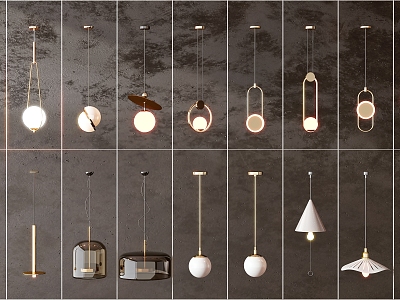 Pendant lamp model