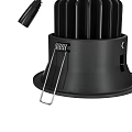 Modern Black And White LED Recessed Downlights For Home Ceiling Lighting