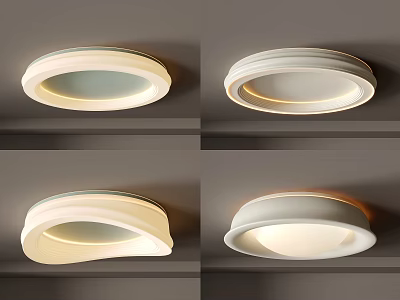 Different Designed Ceiling Lights For Home Decoration 3d model