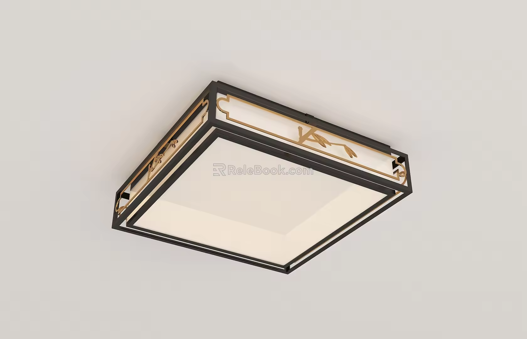 New Chinese ceiling lamp 3d model