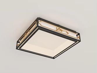 New Chinese ceiling lamp 3d model
