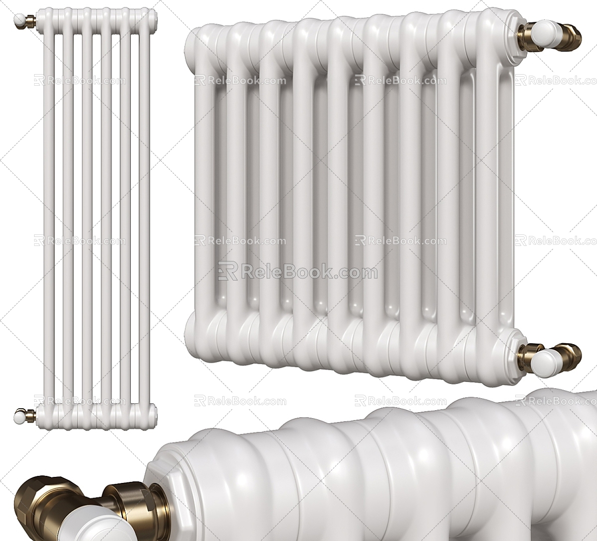 Radiators Home Appliances Electric Heating Radiators Equipment Facilities Kitchen 3d model