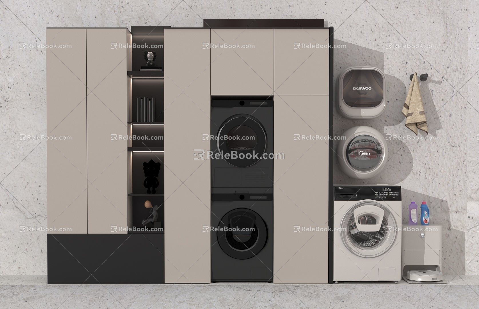 Washing Machine 3d model