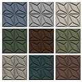 Leather Hardpack Background Wall 3d model