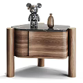 Modern Design Bedside Tables With Drawers And Decorative Details