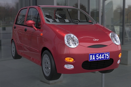 Domestic Chery QQ Car Chery Car 3d model