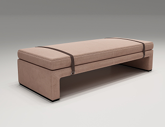 Modern sofa stool sofa 3d model