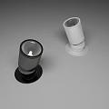 Modern Black And White Downlights And Spotlights For Home Interior Lighting