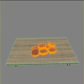 Delicious Black Macarons Neatly Arranged On A Wooden Serving Tray