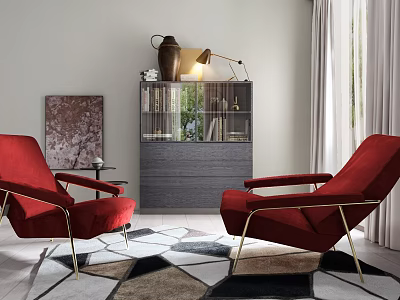 Modern armchair lounge 3d model