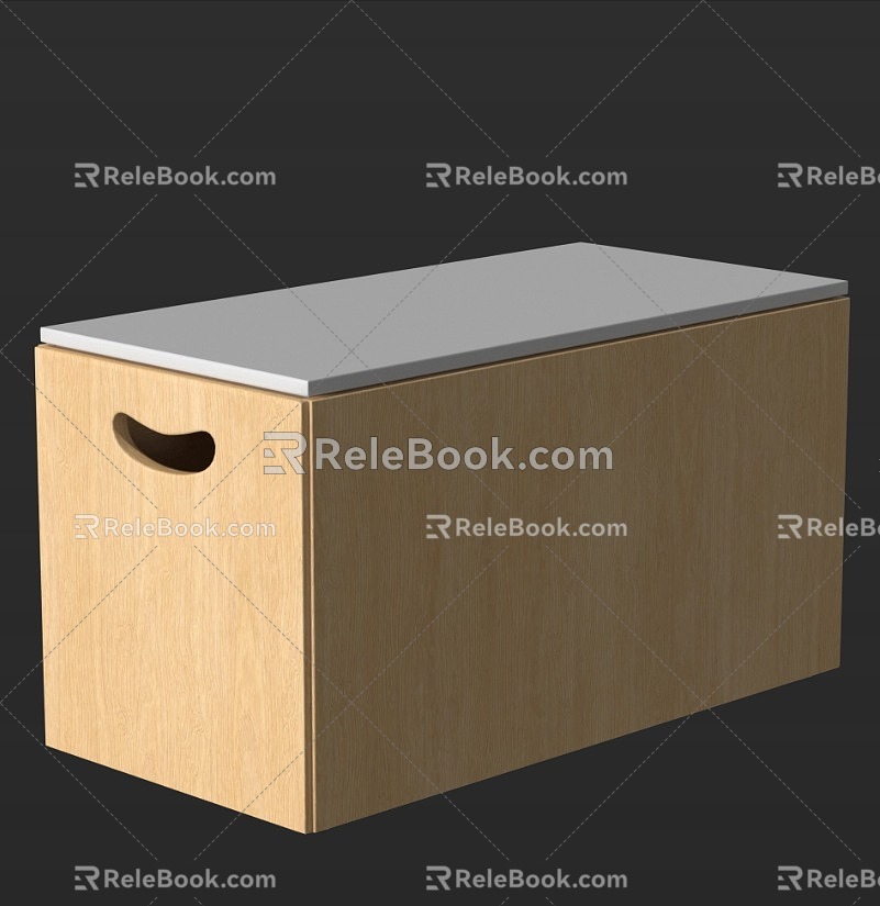 Modern Box 3d model