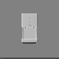 Public Facility Automatic Wall Mounted Hand Sanitizer Dispenser For Public Areas