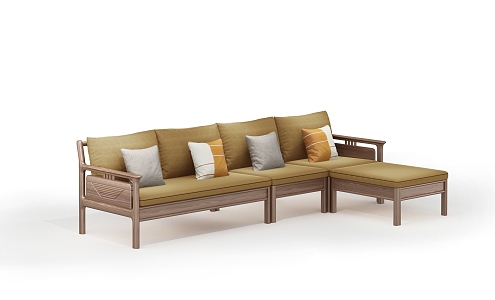 Modern corner sofa YMJSF sofa 3d model