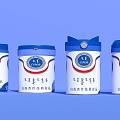 Milk powder can packaging baby milk powder 3d model