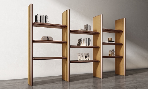 Miloti Minotti Modern Bookcase 3d model