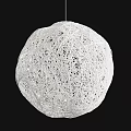 Unique Spherical Pendant Lights with Woven Texture and Illuminated Design for Modern Interior Spaces