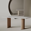 lemaire modern dining table 3d model
