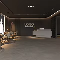 Modern Luxury Bridal Clothing Store Interior With Wedding Dress Display Comfortable Seating And Reception Counter