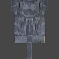 Modern Military Tank With Camouflage Armor Long Cannon And Detailed 3D Design