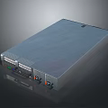 Rack Mount Network Server Electronic Equipment With Front Panel Ports And Indicators