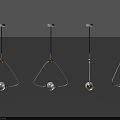 Modern Pendant Light With White Spherical Shade Metallic Connectors And White Wires
