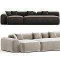 Modern Multiplayer Sofa BUBBLE Multiplayer Sofa 3d model