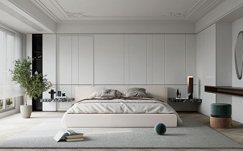 Modern Bedroom 3d model