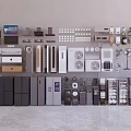 Diverse Collection of Essential Household Appliances Including Refrigerators TVs and Fans