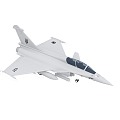 Rafale French fighter Dassault 4th generation semi-general-purpose fighter carrier-based Mirage 2000 fighter 1 3d model