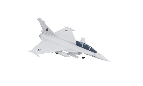 Rafale French fighter Dassault 4th generation semi-general-purpose fighter carrier-based Mirage 2000 fighter 1 3d model