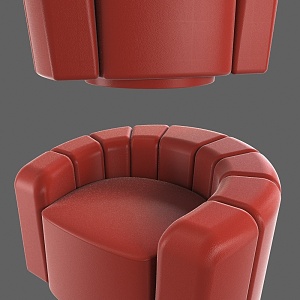 Single Sofa Casual Sofa Light Luxury Sofa Cloth Pattern Sofa Fashion Sofa Nordic Style Sofa Casual Chair 3d model