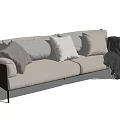 Modern Multiplayer Sofa 3d model
