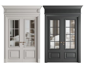 Jane ou double door 3d model