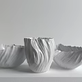 Modern Vase Ornaments Combination 3d model