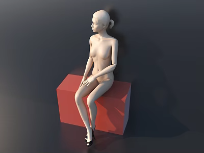 Modern Model 3d model Modern Model 3d model