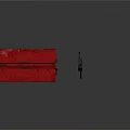 Essential Household Tools Including Red Toolbox Black Pliers and Small Hammer