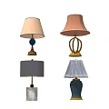 Jane European Special-shaped Table Lamp Table Lamp 3d model