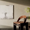 Artistic Texture Abstract Hanging Paintings 3d model