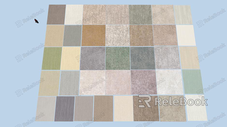 Modern Floor Tile Wallpaper Tile Combination Decoration Materials Indoor Paving Tile Floor Tile Wall Tile model