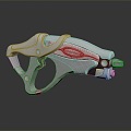 Sci-fi Pistol Pistol Game Pistol Sci-fi Firearms 3d model