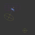 Detailed 3D Robot Model With White Blue Yellow Color And Mechanical Wings